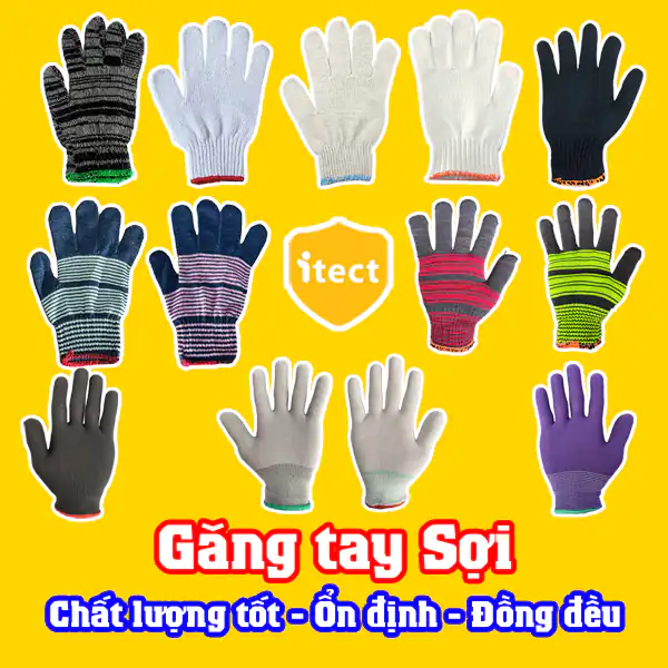 Găng Tay Sợi Cotton