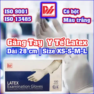 Găng tay y tế cổ dài Duy Hàng