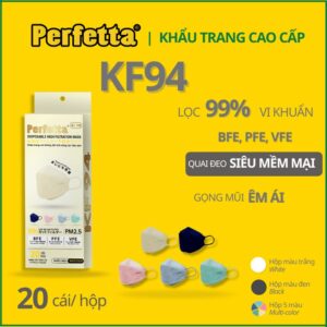 Khẩu Trang Mix Màu Perfetta KF94