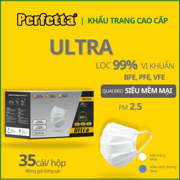 Khẩu Trang Y Tế 4 Lớp Màu Trắng