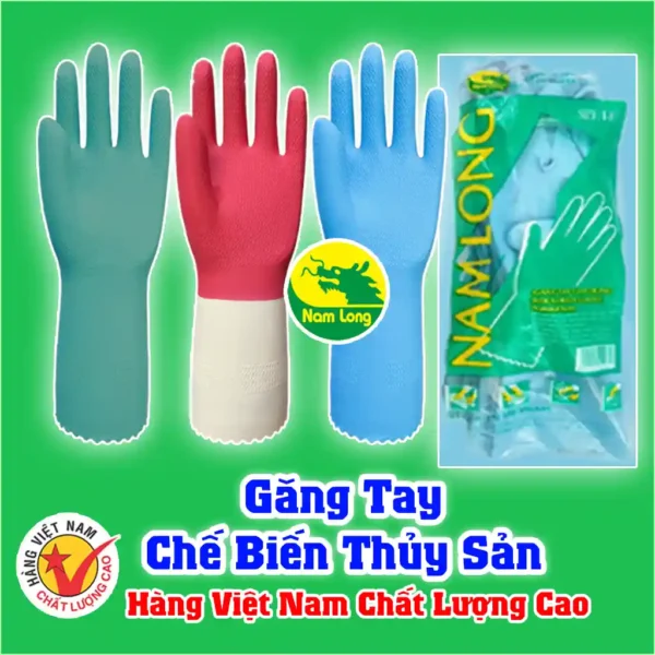 Găng Tay Chế Biến Thủy Sản Nam Long