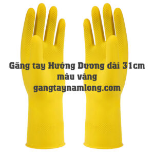 Găng tay cao su Hướng Dương size 9